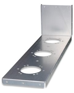 Extension sheet for 3 components hopper